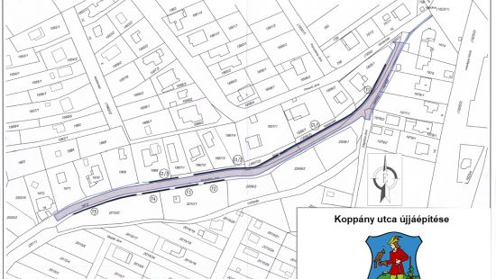 Cikk kép - Koppány Márton utca alsó szakaszának újjáépítése