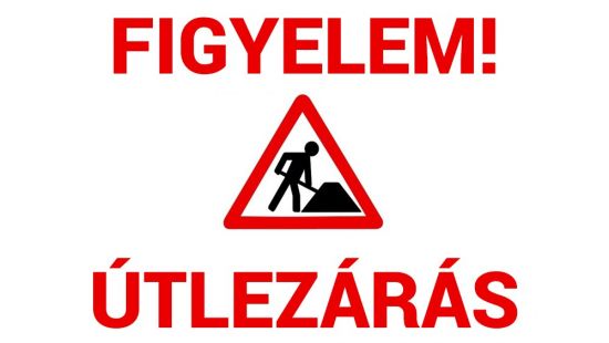 Cikk kép - Kápolna utca ideiglenes lezárása kátyúzás miatt!