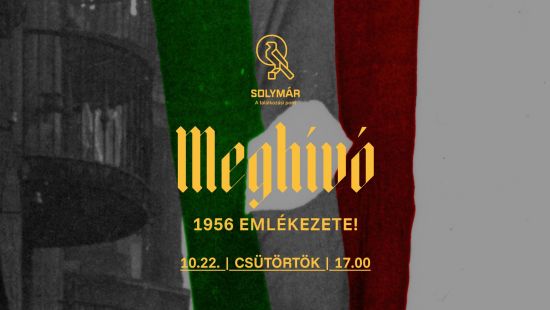 Cikk kép - Meghívó - Október 23-i megemlékezés