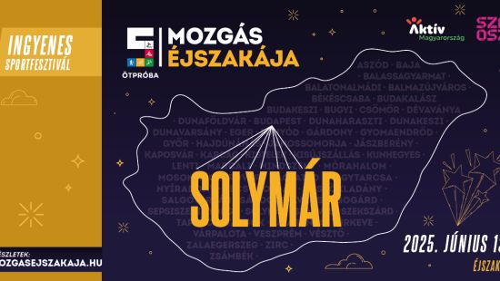 Cikk kép - Tájékoztatás - Mozgás Éjszakája!